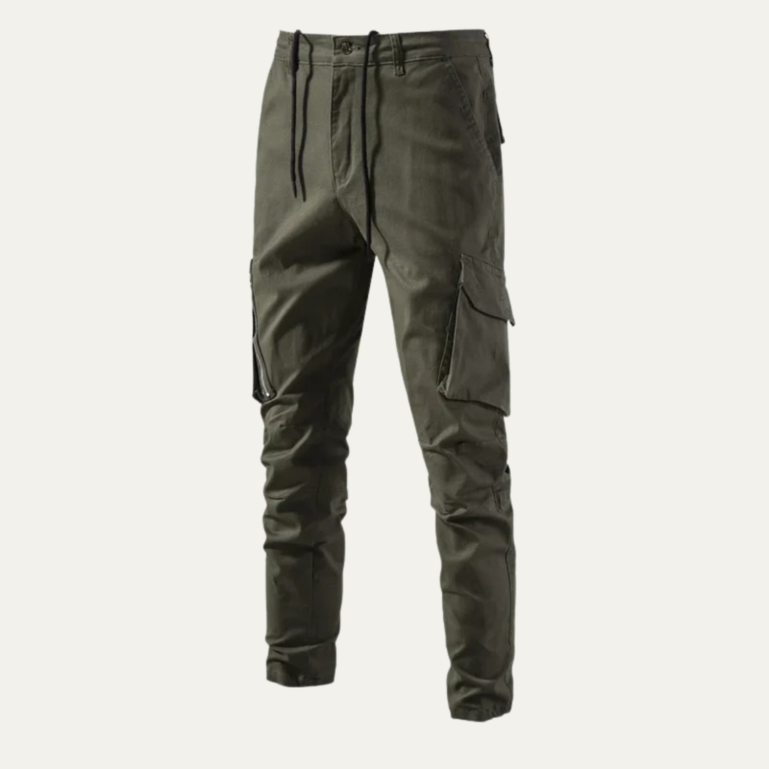 The Preston Men’s Casual Slim Fit Cargo Jogging Pants
