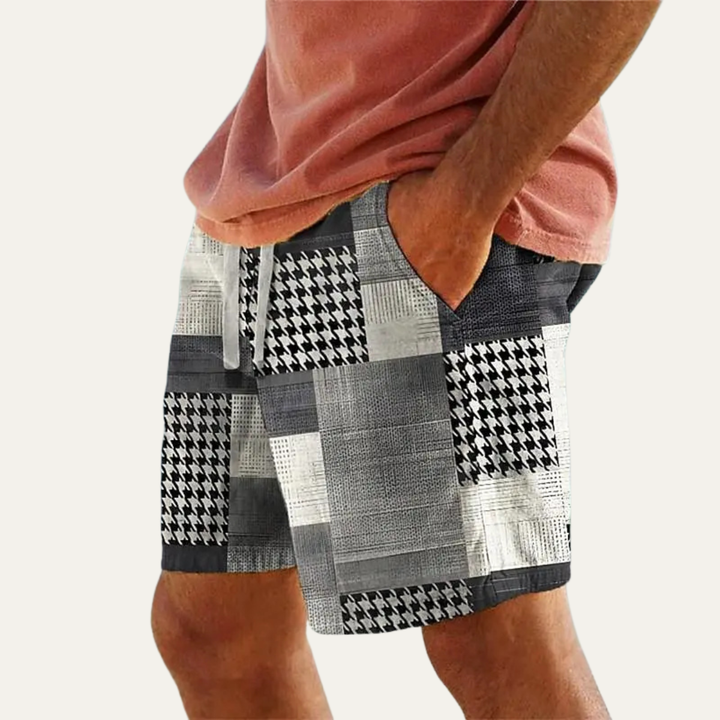The Oakwood Men’s Colorful Casual Summer Drawstring Shorts