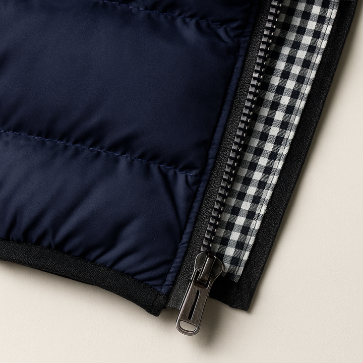 The Chiron Men’s Luxury Puffer Quilted Vest - 2026