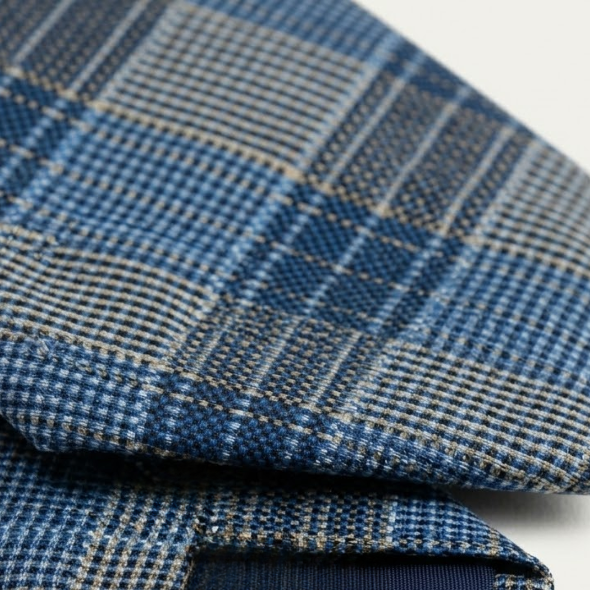 The Monterosso Men’s Luxury Silk Neck Tie - Blue