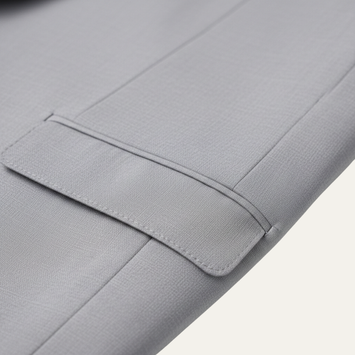 The Geneva Men’s Trendy Linen Suit Set – Blazer & Pants
