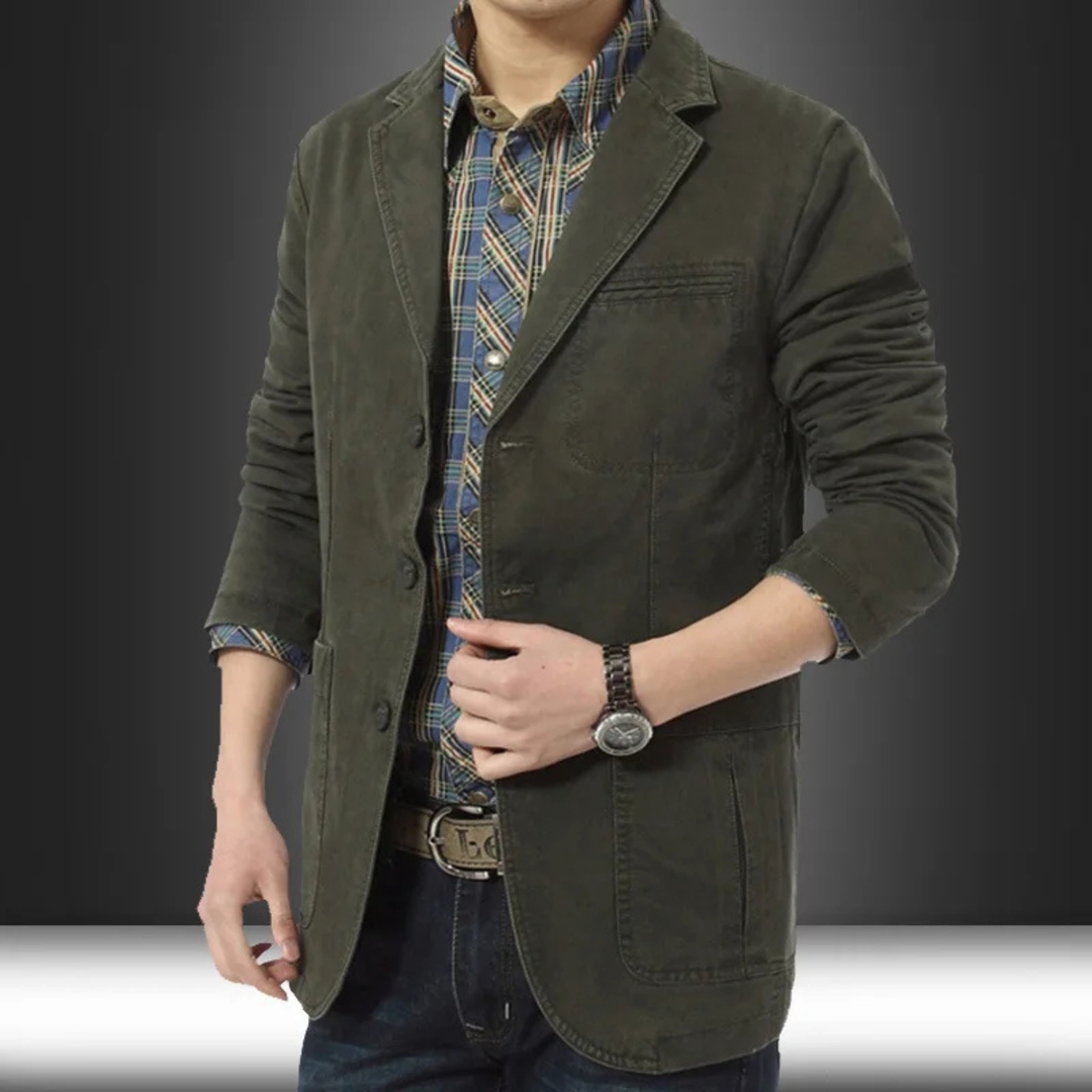 The Siracusa Men’s Casual Lightweight Slim Fit Blazer