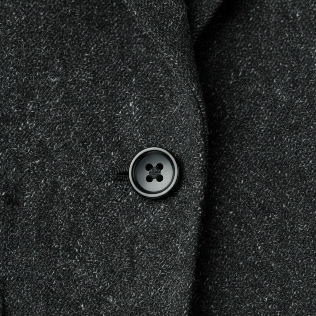 The Milan Men’s Tailored Tweed Fishbone Blazer Jacket
