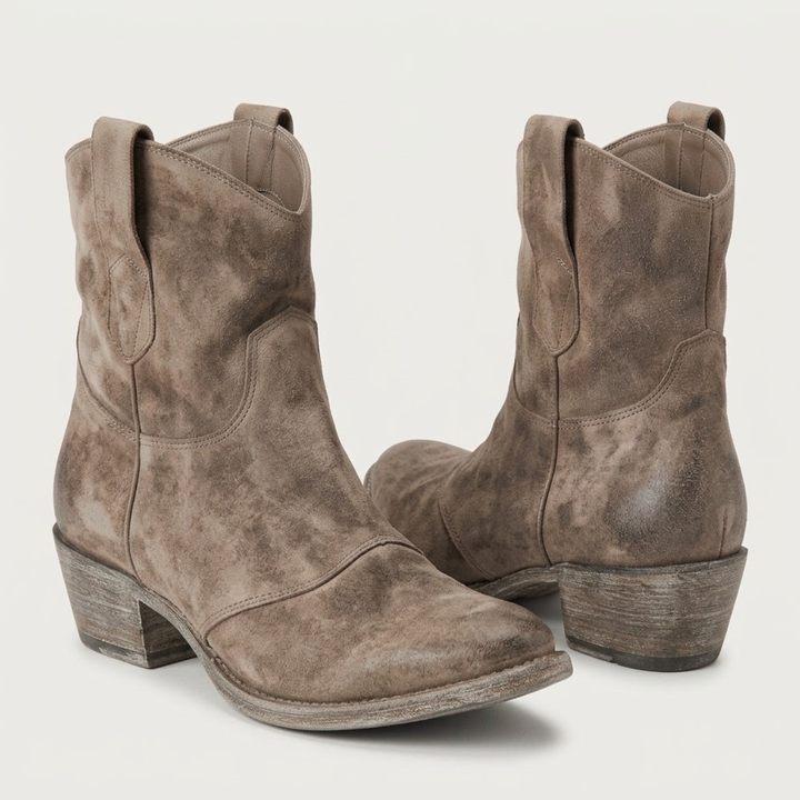 Women's Vintage Western Ankle Boots