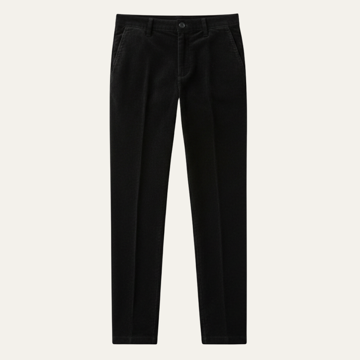The Crestwood Lane Men’s Elastic Waist Corduroy Casual Pants