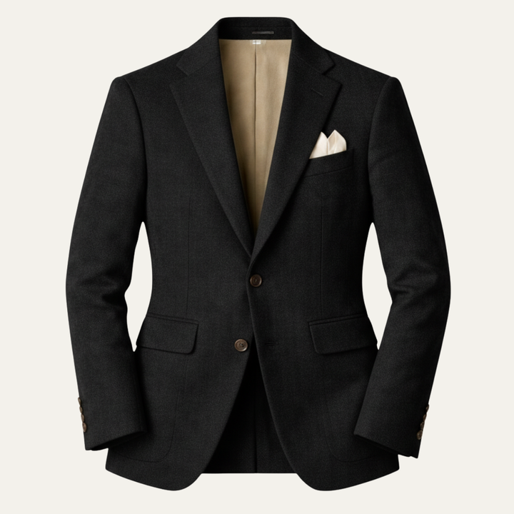 The Normandy Men’s Classic Tailored Single Breasted Blazer Jacket