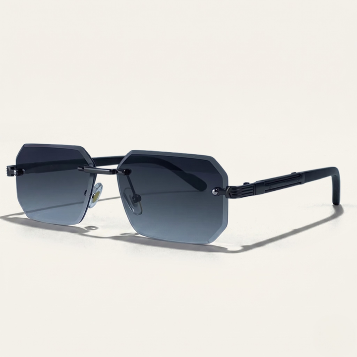 The Montclair Men's Vintage Rimless Sunglasses