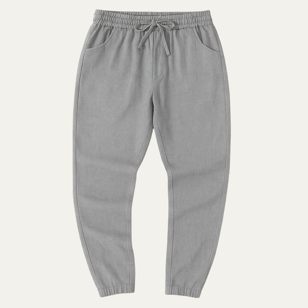 The Palermo Cotton Jogger – Lightweight Summer Pants for Men