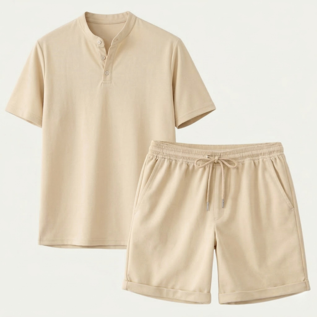 The Pinevalley Men’s Casual Summer Set – T Shirt & Shorts