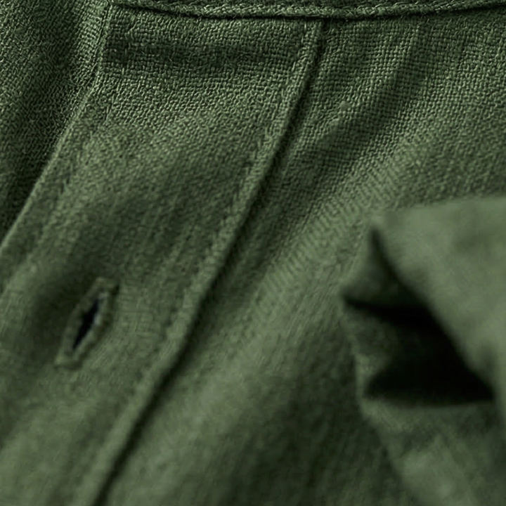 The Glenbrook Park Men’s Cotton Linen Set – Shirt & Shorts
