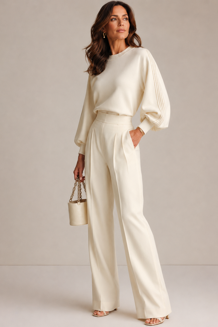 Women's Elegant Two Piece Knit Set