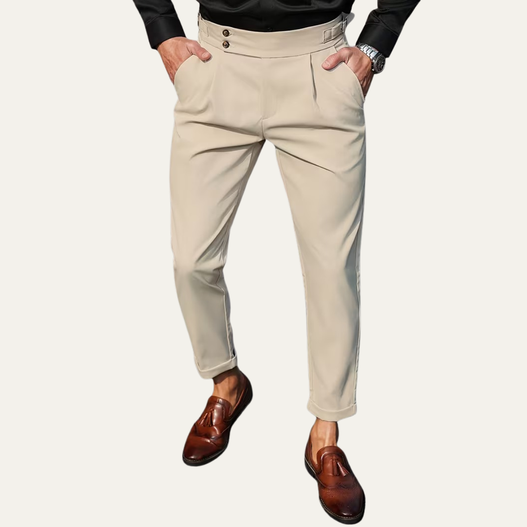 The Busselton Men’s Slim Fit Smart Business Dress Pants