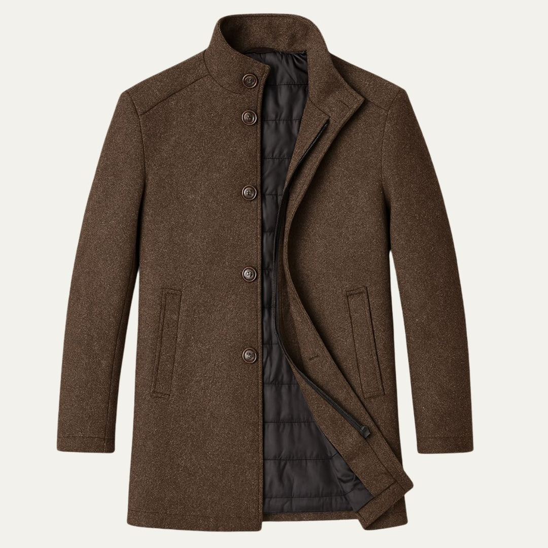The Vienna Wool Coat – Men’s Classic Overcoat