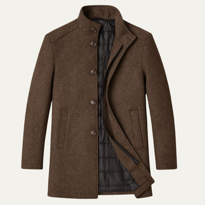 The Vienna Wool Coat – Men’s Classic Overcoat