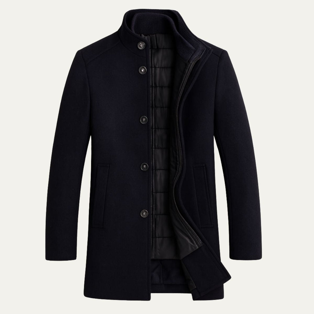 The Vienna Wool Coat – Men’s Classic Overcoat