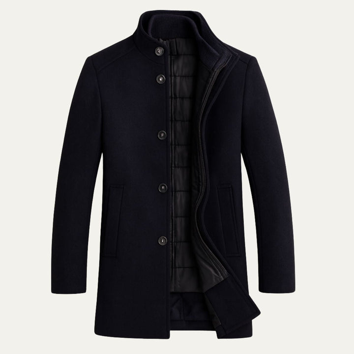 The Vienna Wool Coat – Men’s Classic Overcoat