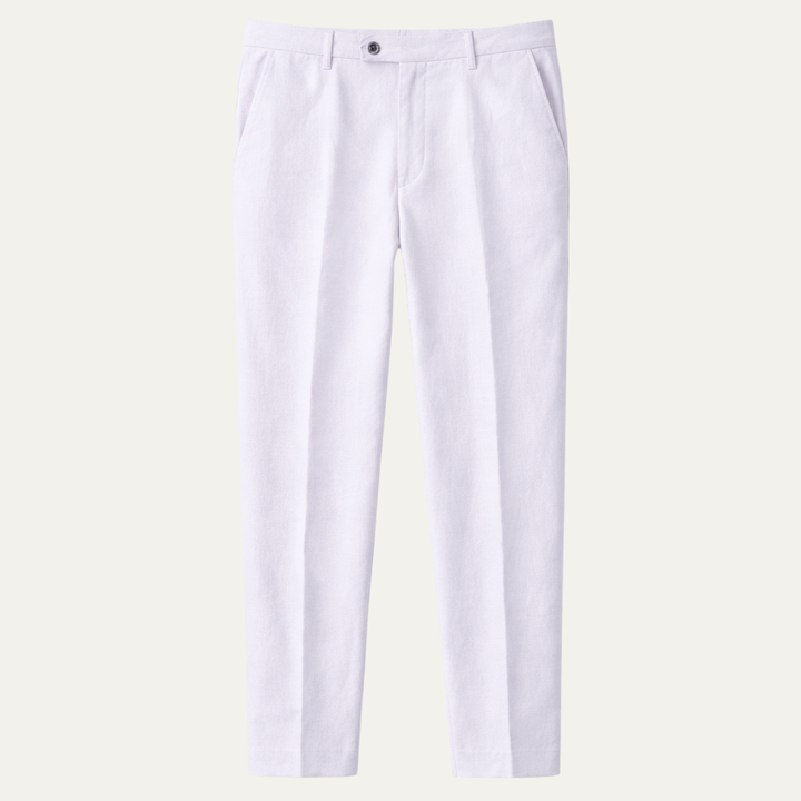 The Silverwood Men’s Casual Linen Dress Pants – Slim Fit