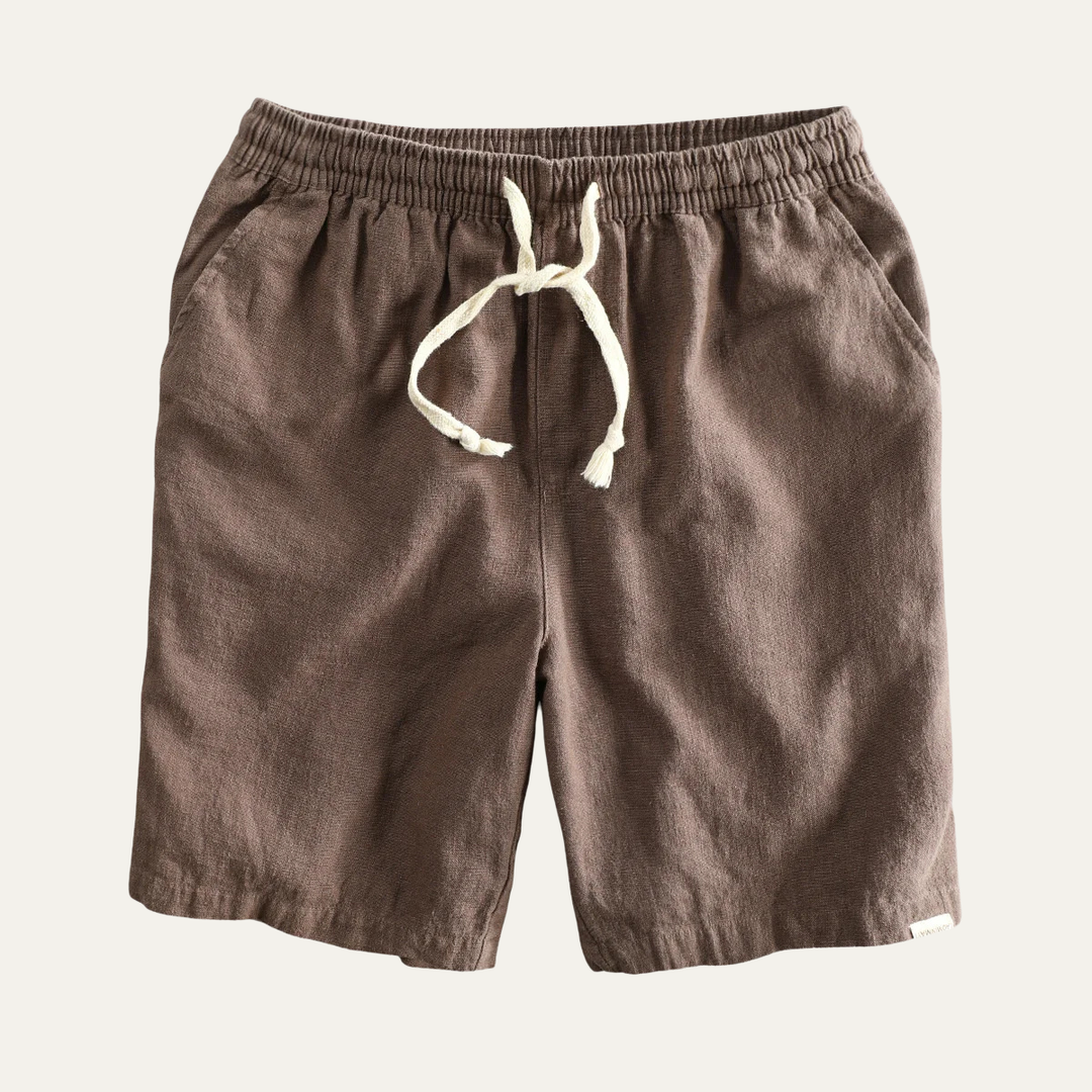 The Mapleford Men’s Casual Slim Fit Drawstring Beach Shorts
