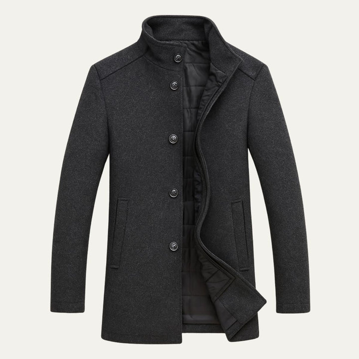 The Vienna Wool Coat – Men’s Classic Overcoat
