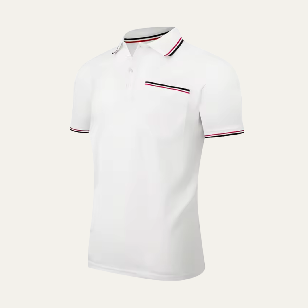 The Brenton Men’s Smart Golf Polo Shirt