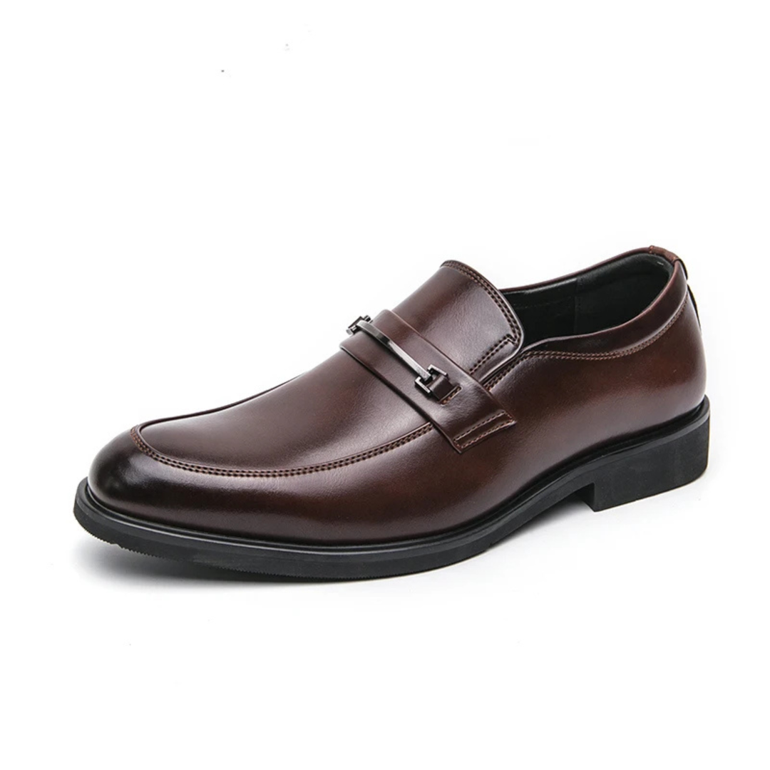 The Bronte Men’s Formal Leather Slip On Business Dress Shoes