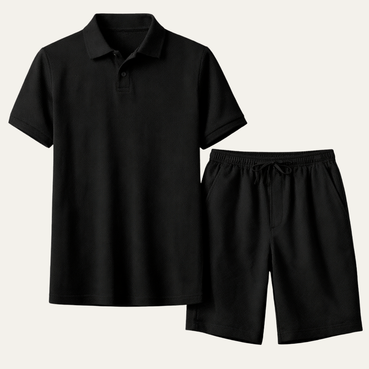The Ashwood Creek Men’s Casual Co Ord Set –  Shirt & Shorts