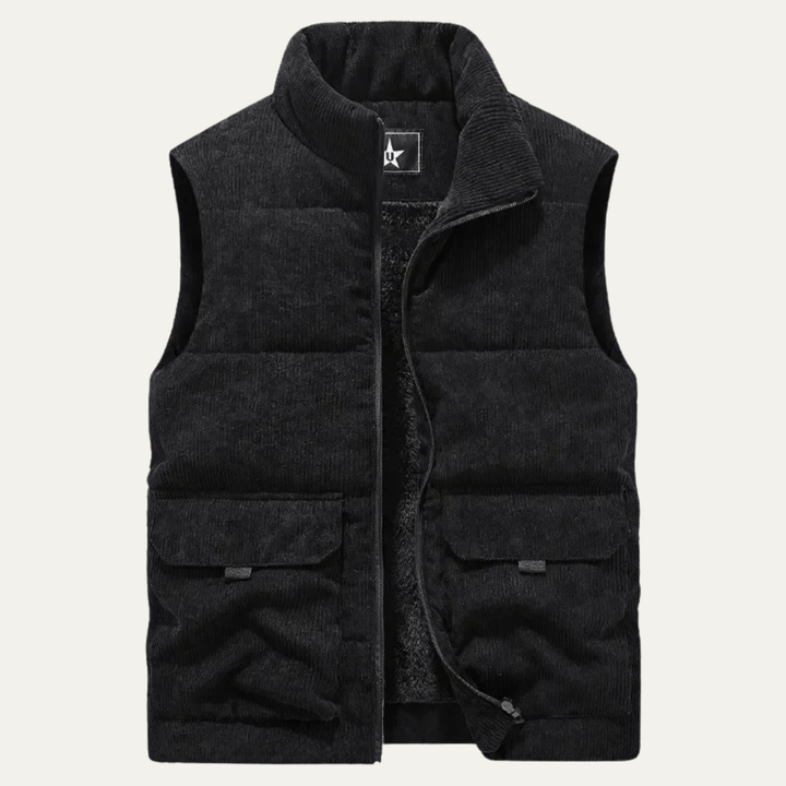 The Sintra Winter Wool Padded Sleeveless Vest