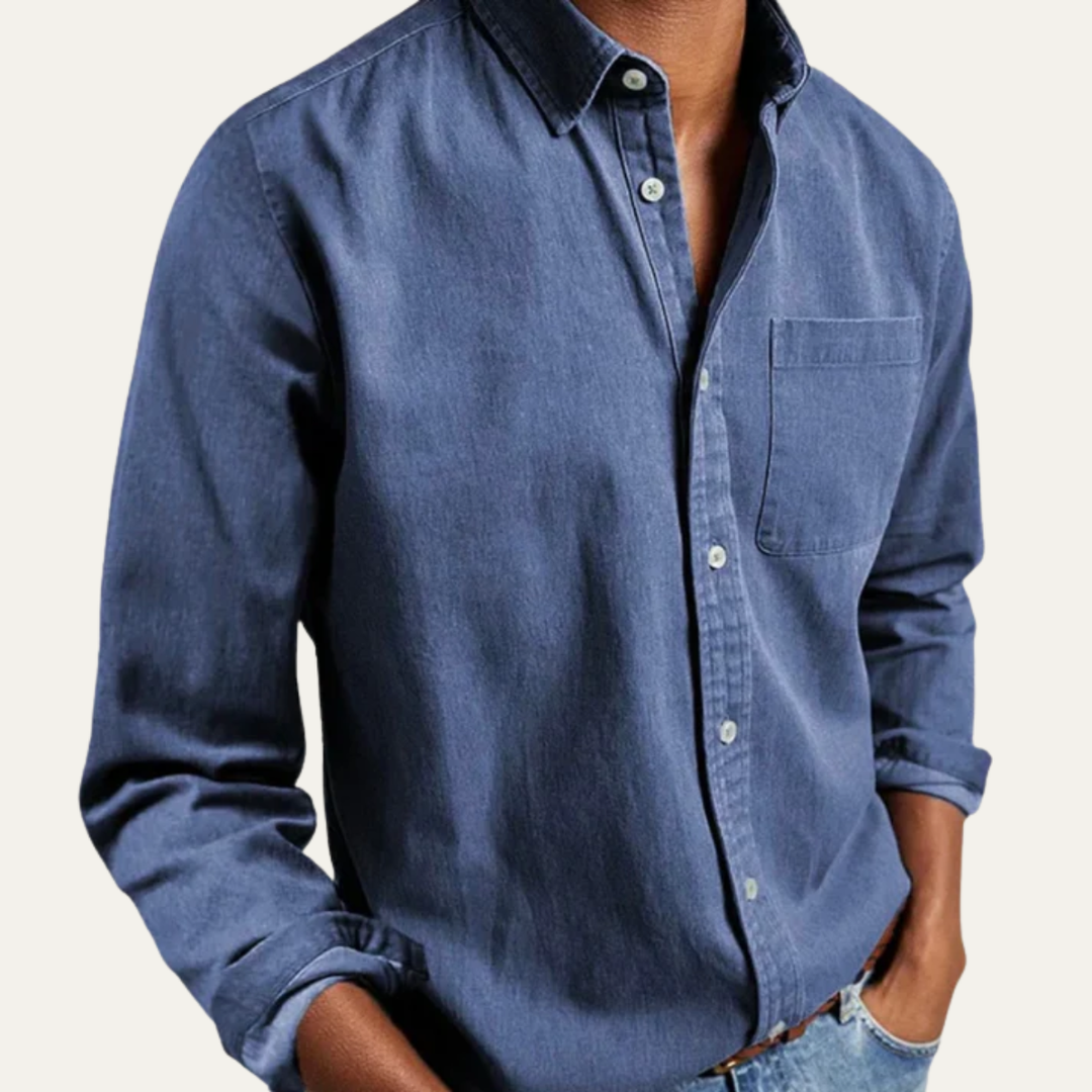 The Casale Men's Casual Long Sleeve Button Shirt