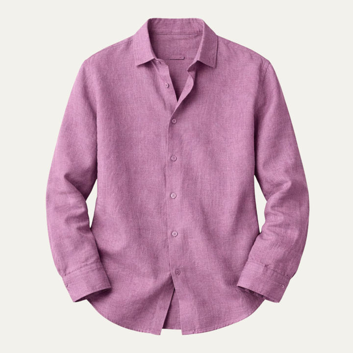 The Coronado Men’s Trendy Breathable Summer Linen Shirt