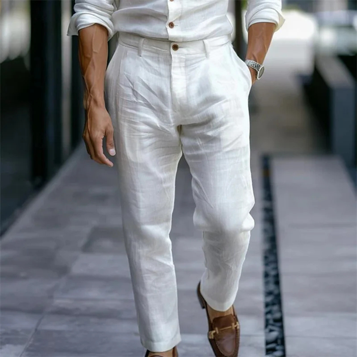 The Venezia Men’s Lightweight Linen Summer Pants