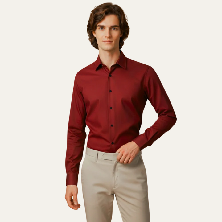 The Lucca Men’s Premium Long Sleeve Shirt
