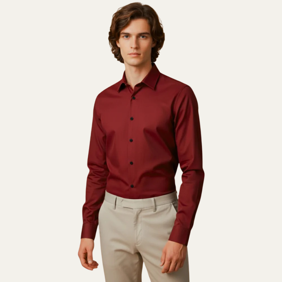 The Lucca Men’s Premium Long Sleeve Shirt