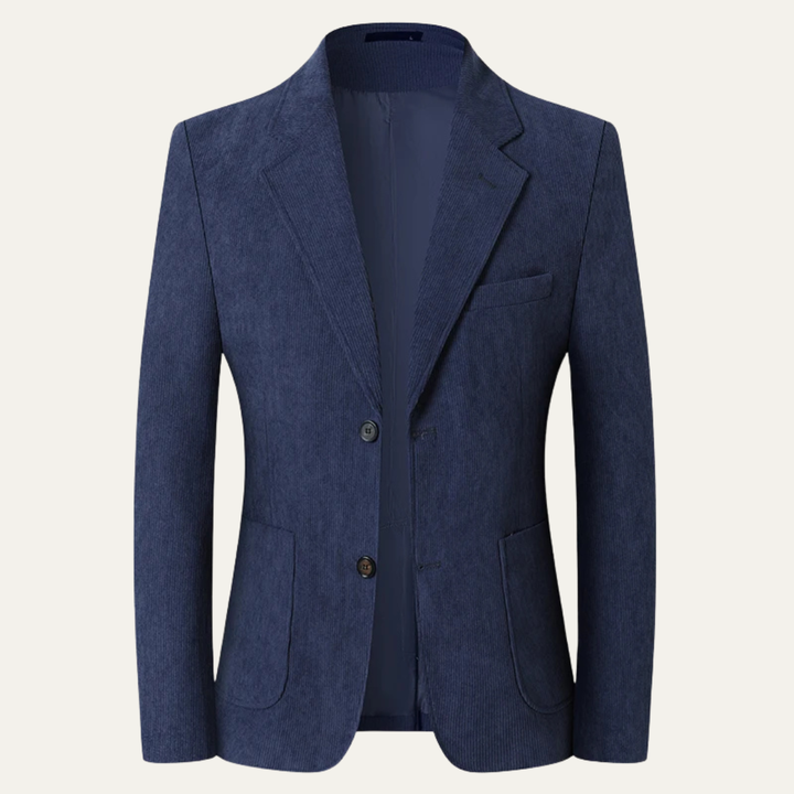 The Spello Men’s Casual Formal Corduroy Blazer