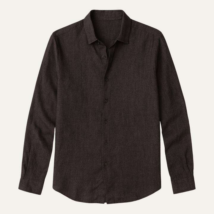 The Manhattan Men’s Linen Button Down Summer Shirt