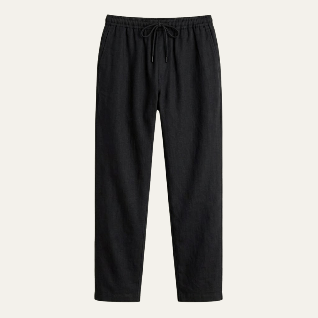 The Larkspur Men’s Cotton Hemp Breathable Straight Leg Pants