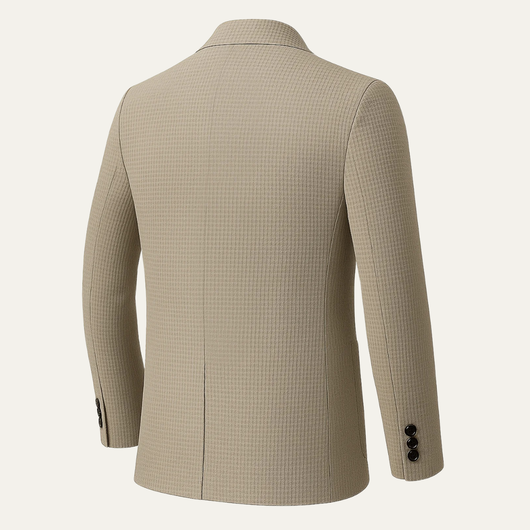 The Rosendale Men’s Casual Textured Suit Jacket