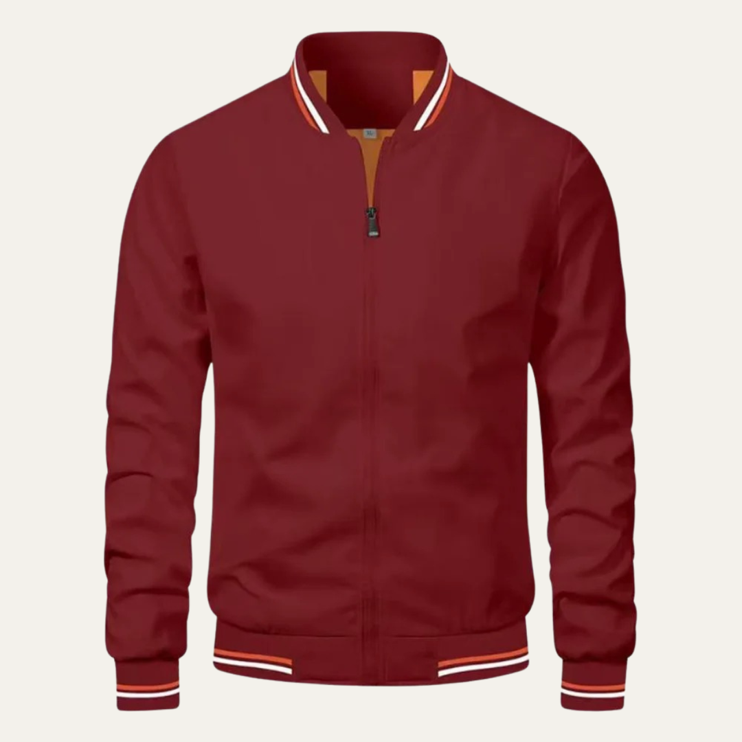 The Pinebrook Men’s Casual Lightweight Slim Fit Windproof Jacket