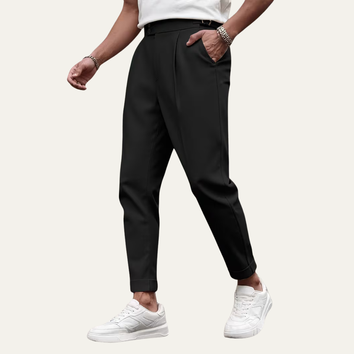 The Clare Valley Men’s Tailored Slim Fit Business Pleated Dress Pants