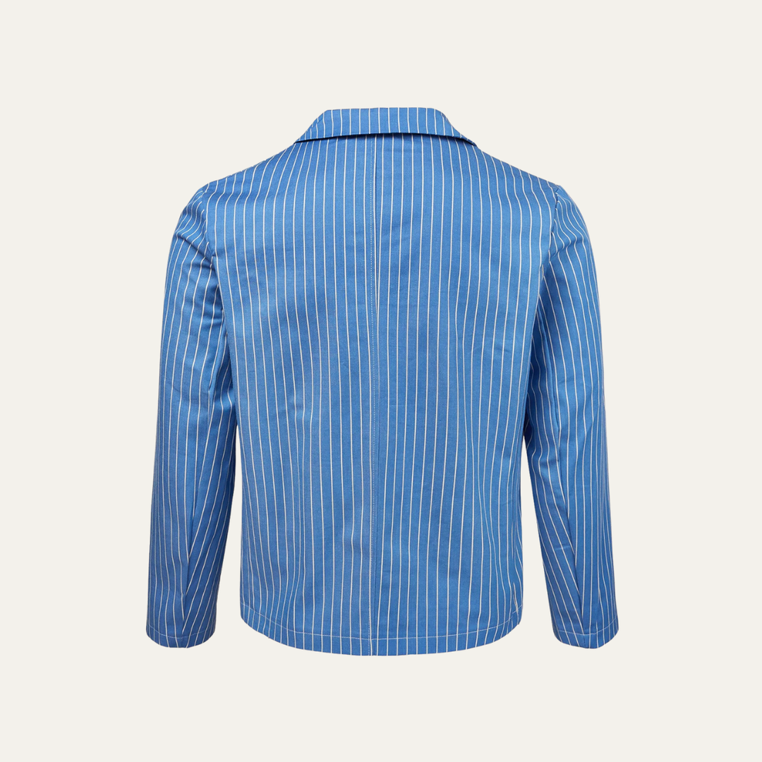 The Orvieto Men’s Striped Lightweight Linen Blend Blazer