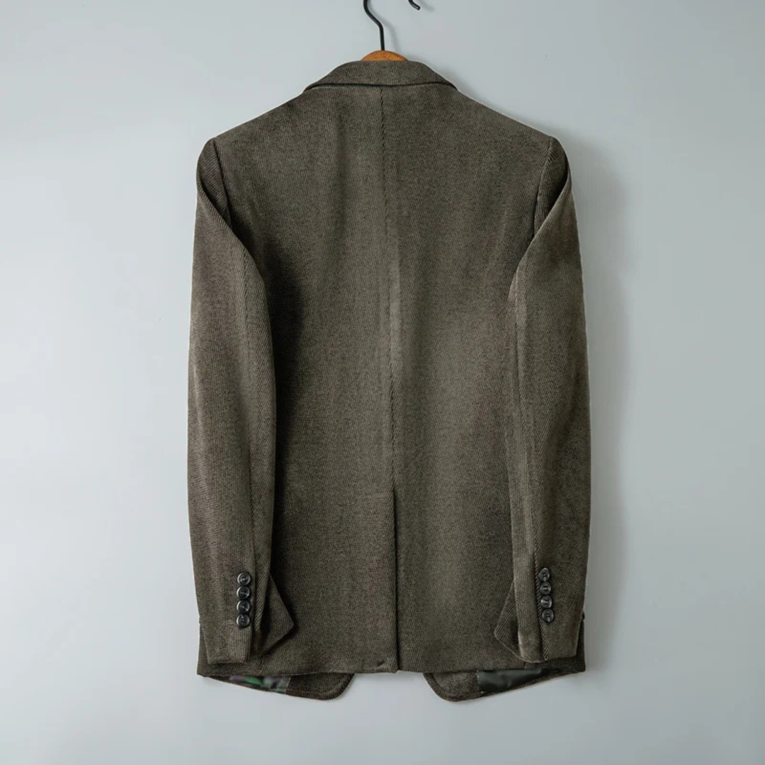 The Timberhill Men’s Thick Fabric Business Slim Fit  Blazer
