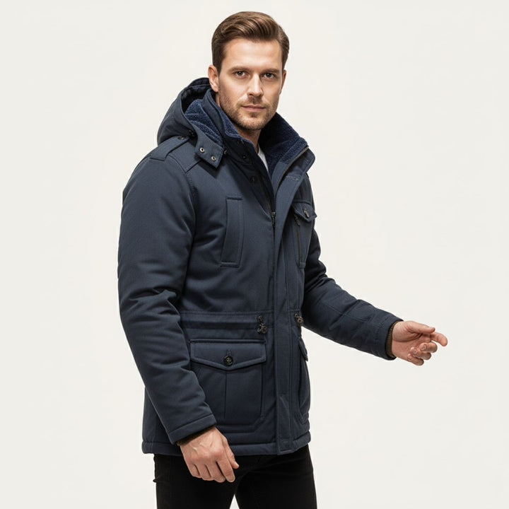 The Bellmere Men’s Insulated Winter Hooded Parka Jacket