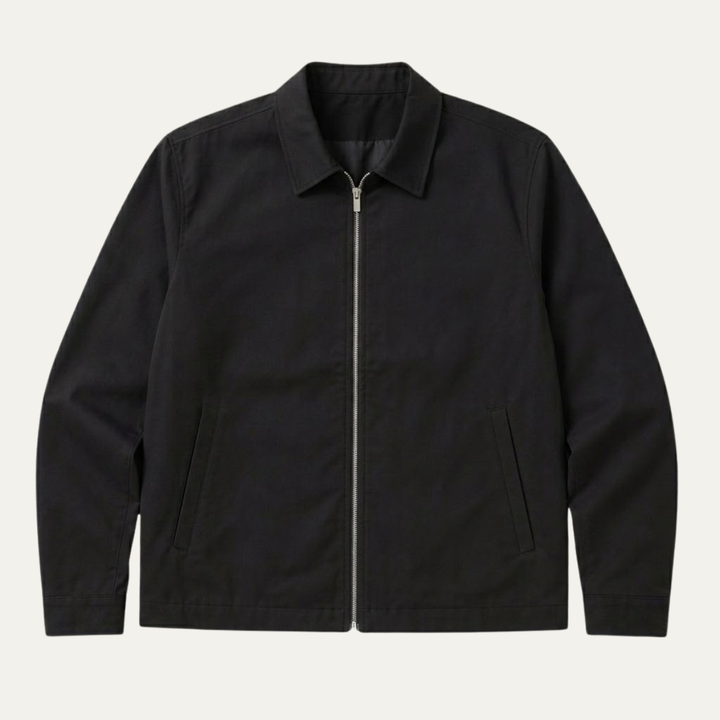 The Oakridge Men’s Harrington Lightweight Zip Up Jacket