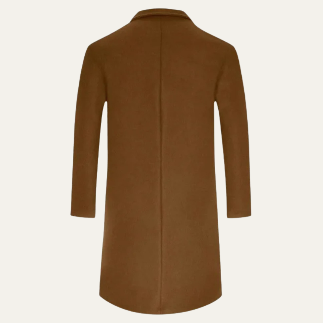 The Richmond Men’s Classic Winter Slim Fit Overcoat