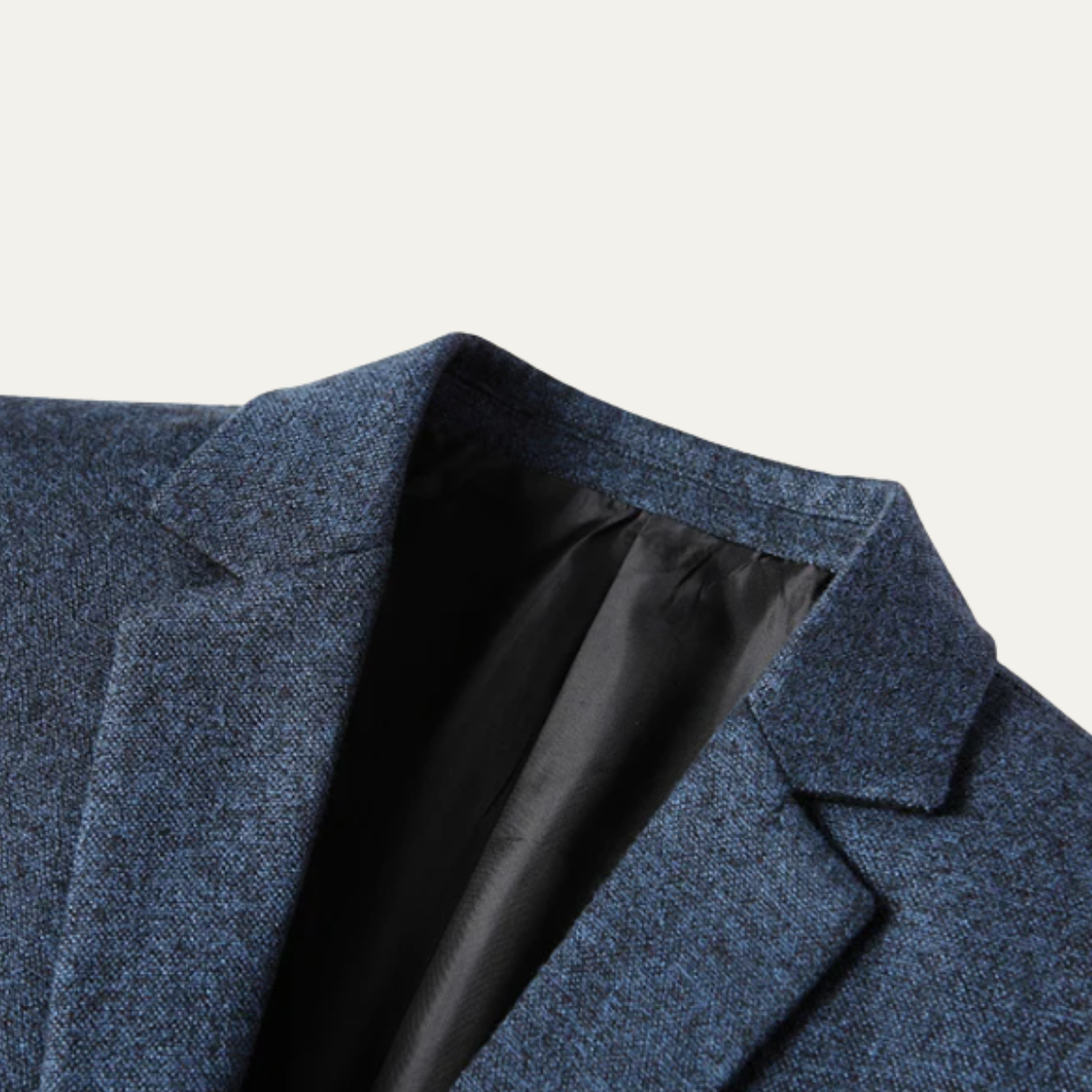 The Glendale Men’s  Slim Fit Turn Down Collar Suit Business Blazer