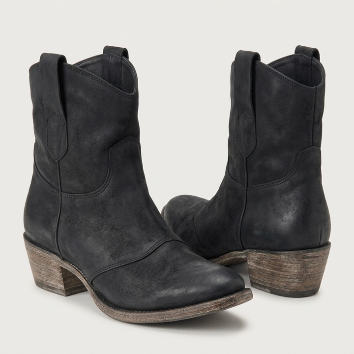 Women's Vintage Western Ankle Boots