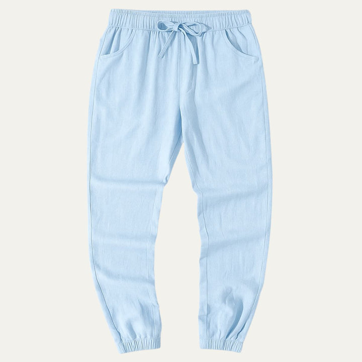 The Palermo Cotton Jogger – Lightweight Summer Pants for Men