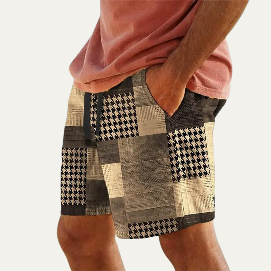 The Oakwood Men’s Colorful Casual Summer Drawstring Shorts