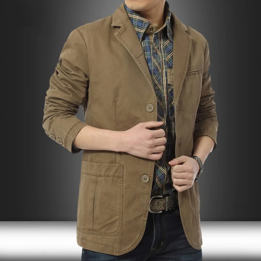 The Siracusa Men’s Casual Lightweight Slim Fit Blazer