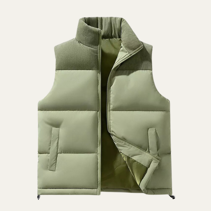 The Port Isaac Men's Stylish Quilted Puffer Vest