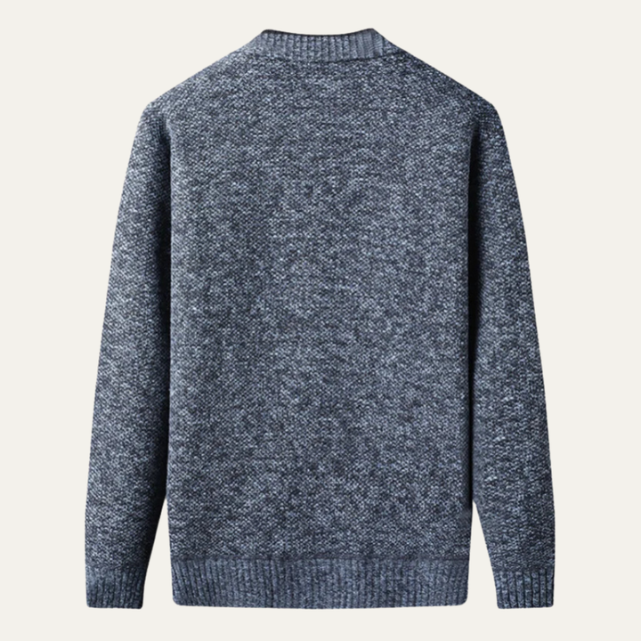 The Potenza Men's Warm Casual Knitted V Neck Cardigan